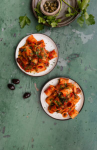 Pasta Puttanesca Rezpet NOAN Easy Cooking