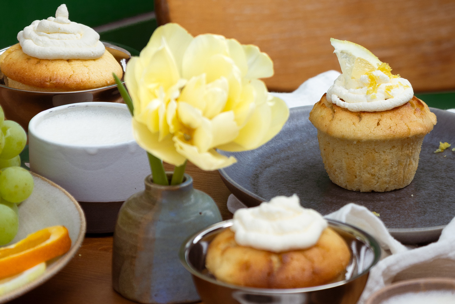 NOAN Olivenoel Zitronen Cupcakes
