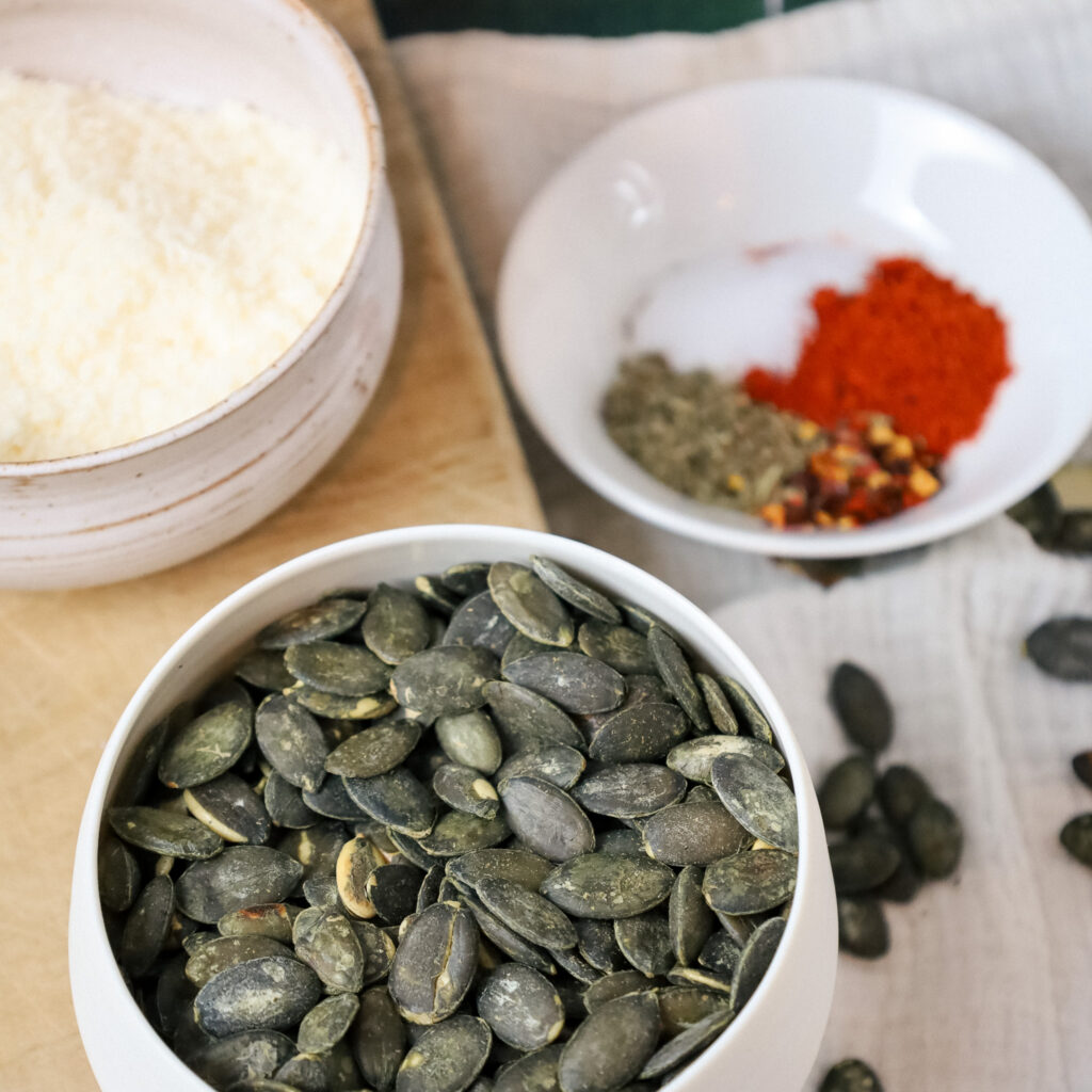 Kuerbiskern Crunch Herzhaft NOAN Rezept Zutaten